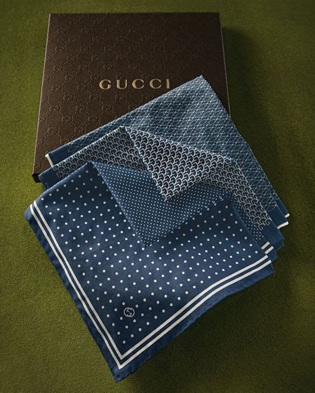 replica gucci pocket square